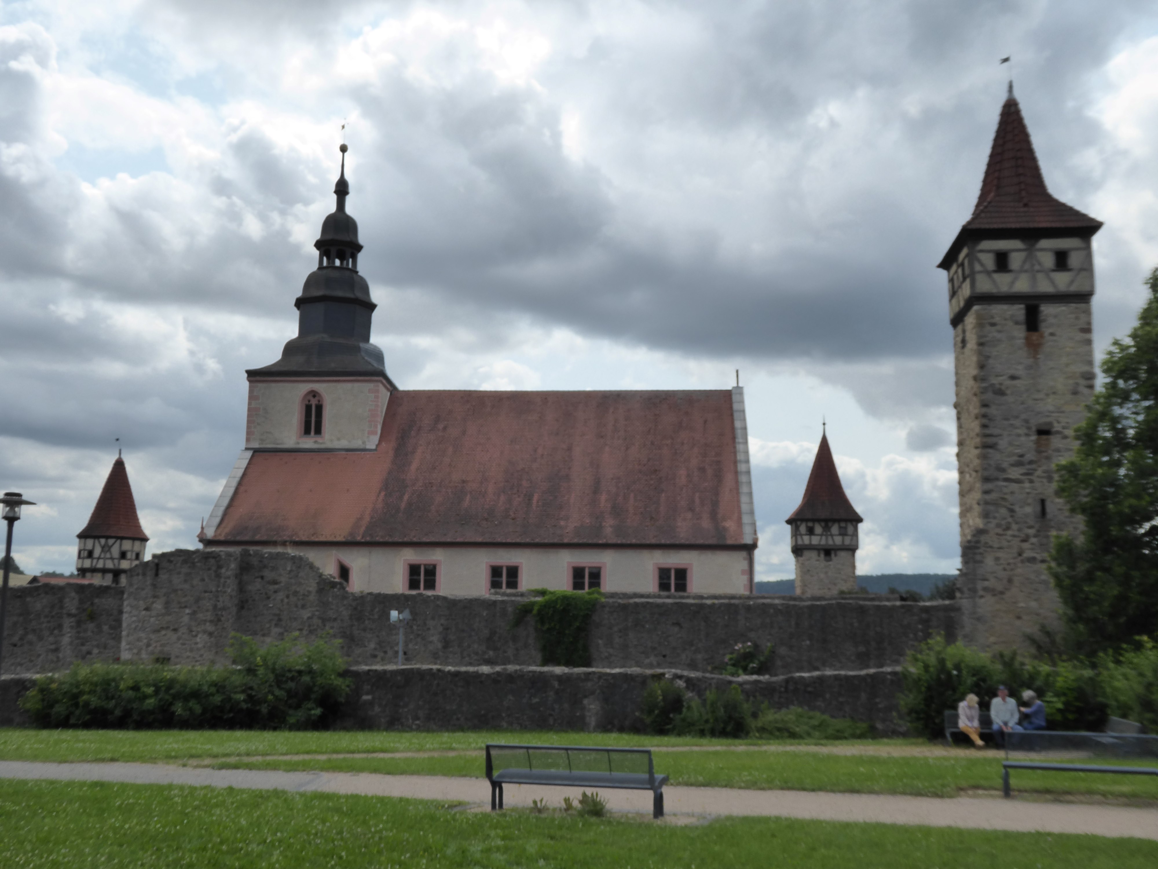 Kirchenburg in Ostheim